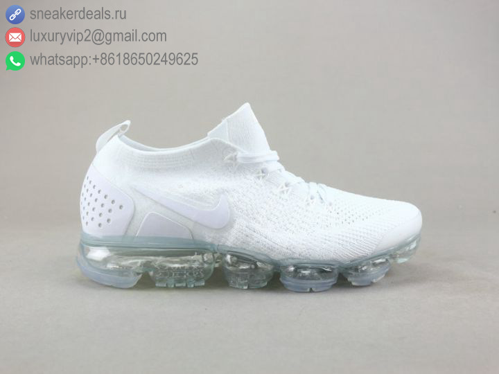 NIKE AIR VAPORMAX FLYKNIT 2 2018 WHITE UNISEX RUNNING SHOES